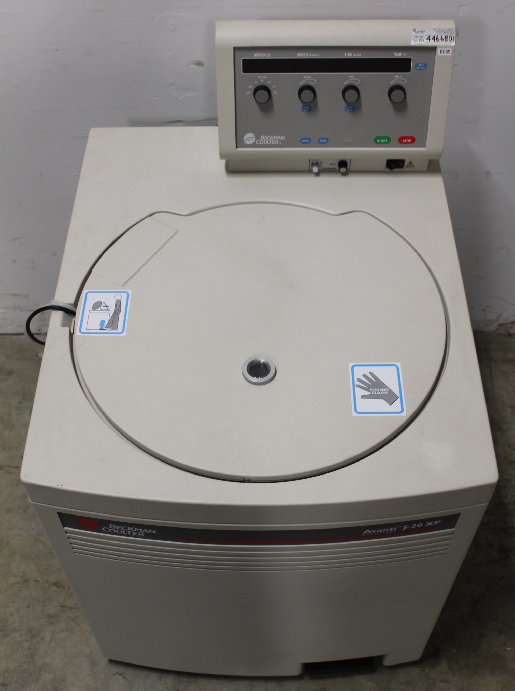 Beckman Coulter J-20XP Centrifuge