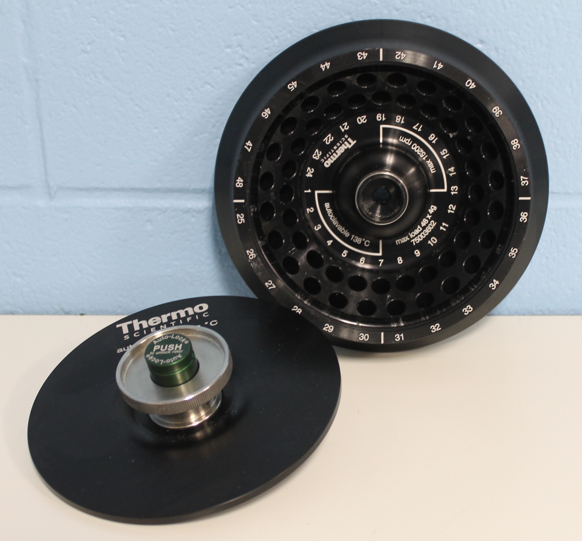 Thermo Scientific Microliter 48 x 2mL Sealed Aluminum Fixed Angle Rotor ...