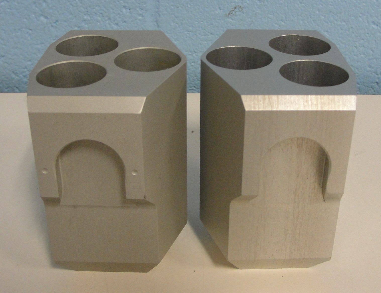 Sorvall Model 00481 Aluminum 3-place 50 ML Carriers (Set of 2)