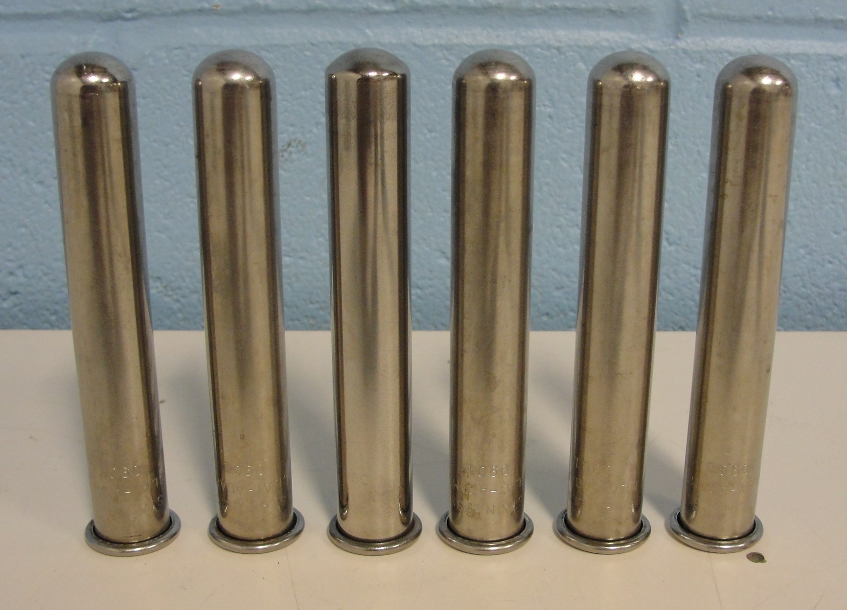 Clay Adams Model 0901 Stainless Steel 15ml Tubes (Set of 6)