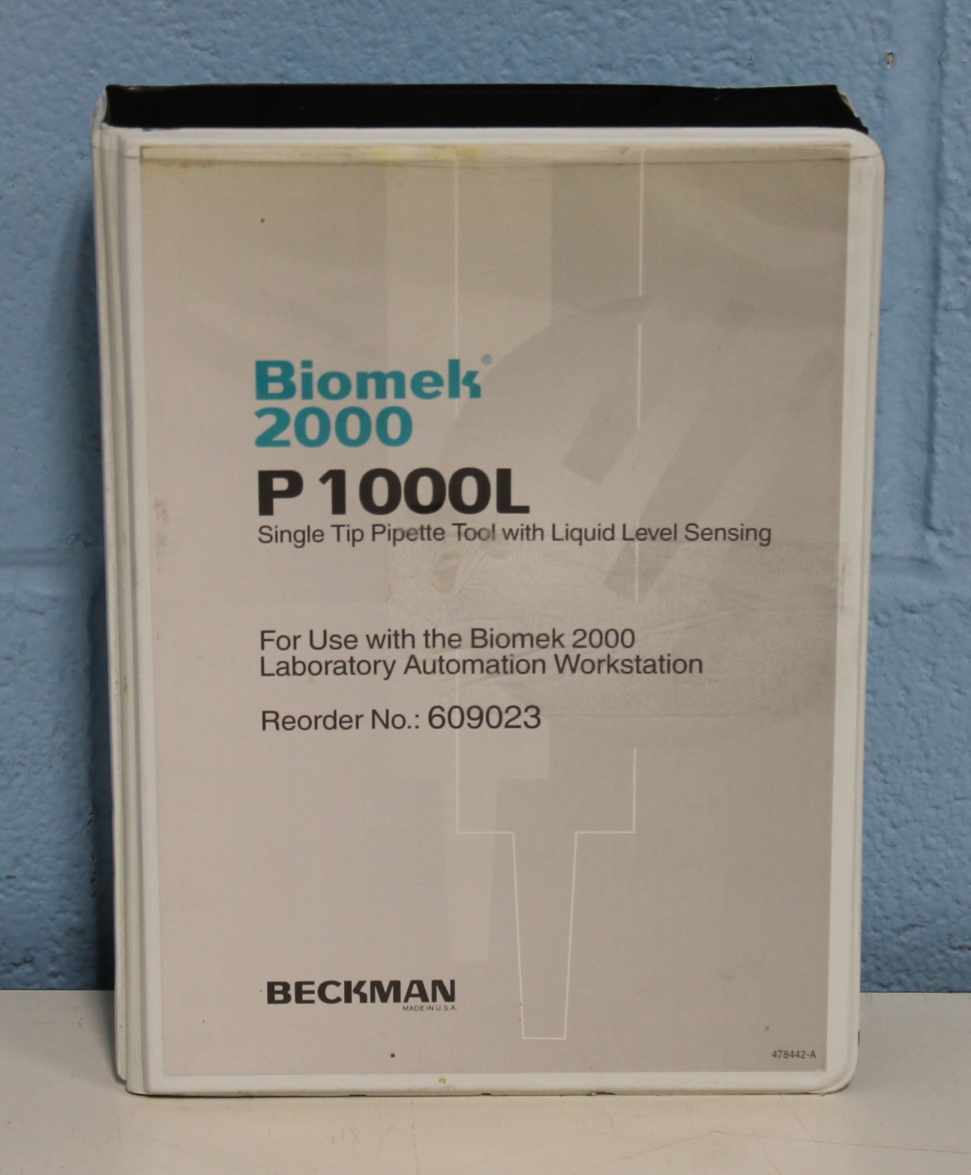 Beckman Coulter P1000L Single Tip Pipette Tool with Liquid Level Sensing