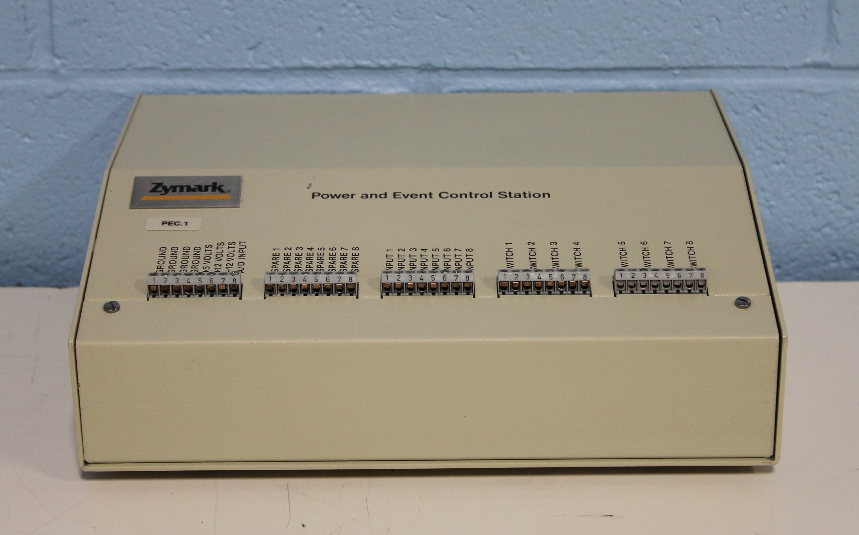 Zymark Power and Event Control Station
