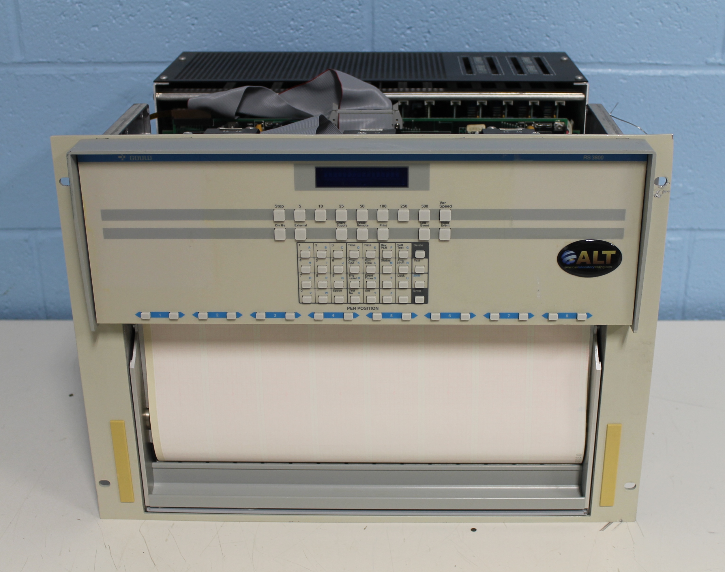 Gould RS3800 8-Channel Chart Recorder