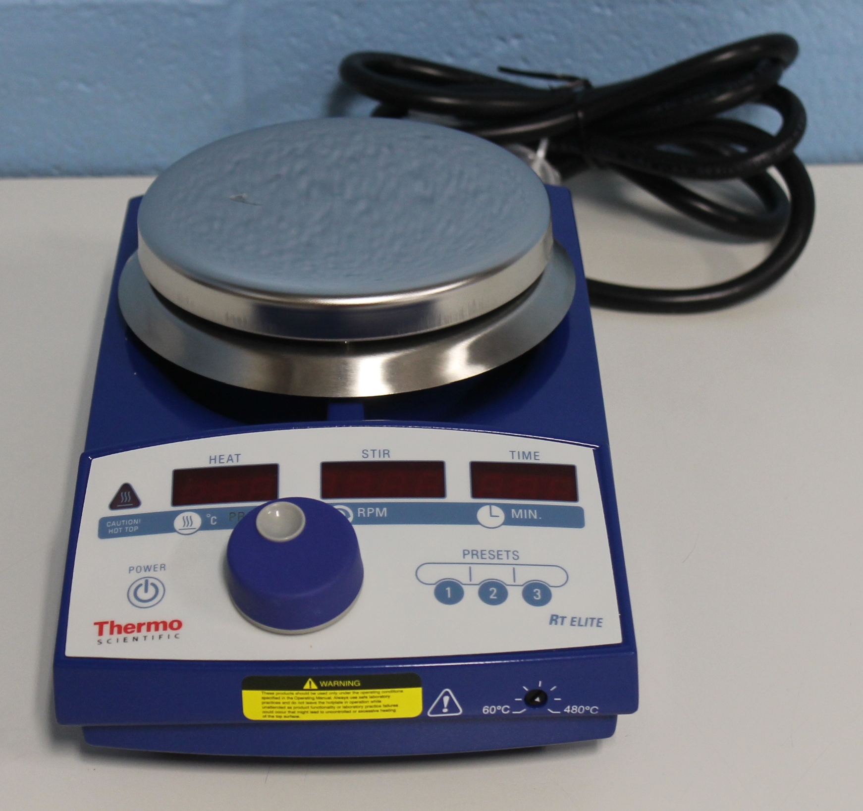 Thermo Scientific RT Elite Stirring Hotplate Stainless Steel CAT No. TF40000067