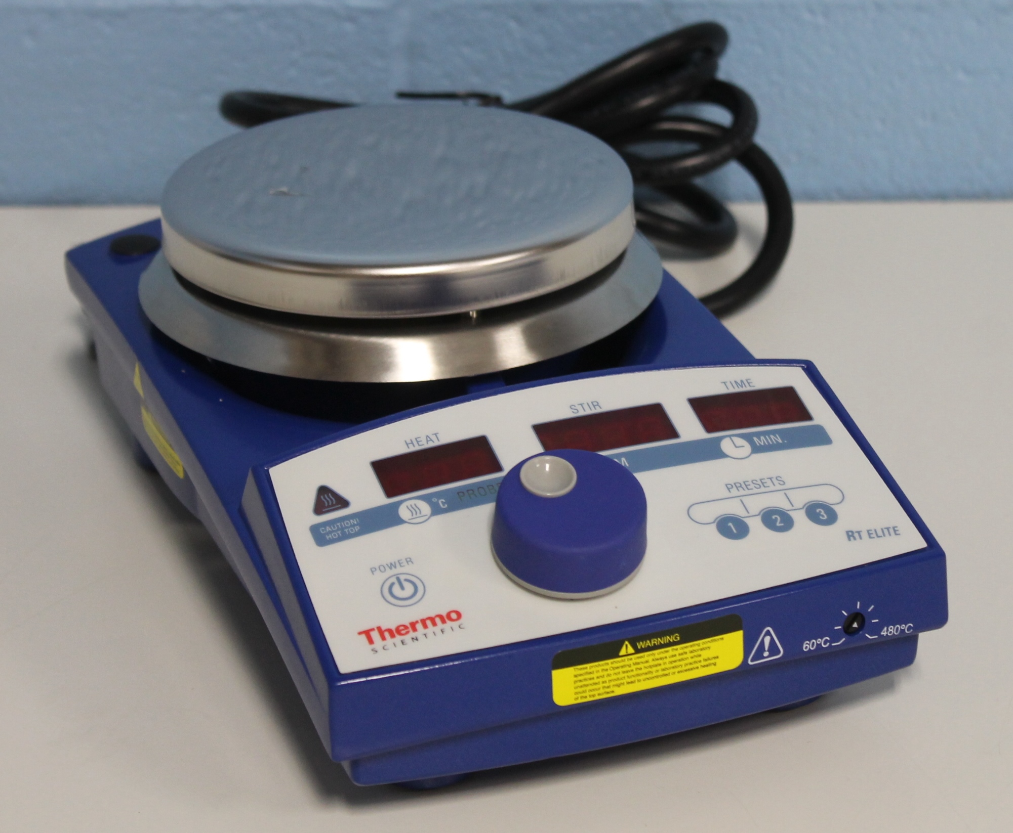 Thermo Scientific RT Elite Stirring Hotplate Stainless Steel CAT No. TF40000067
