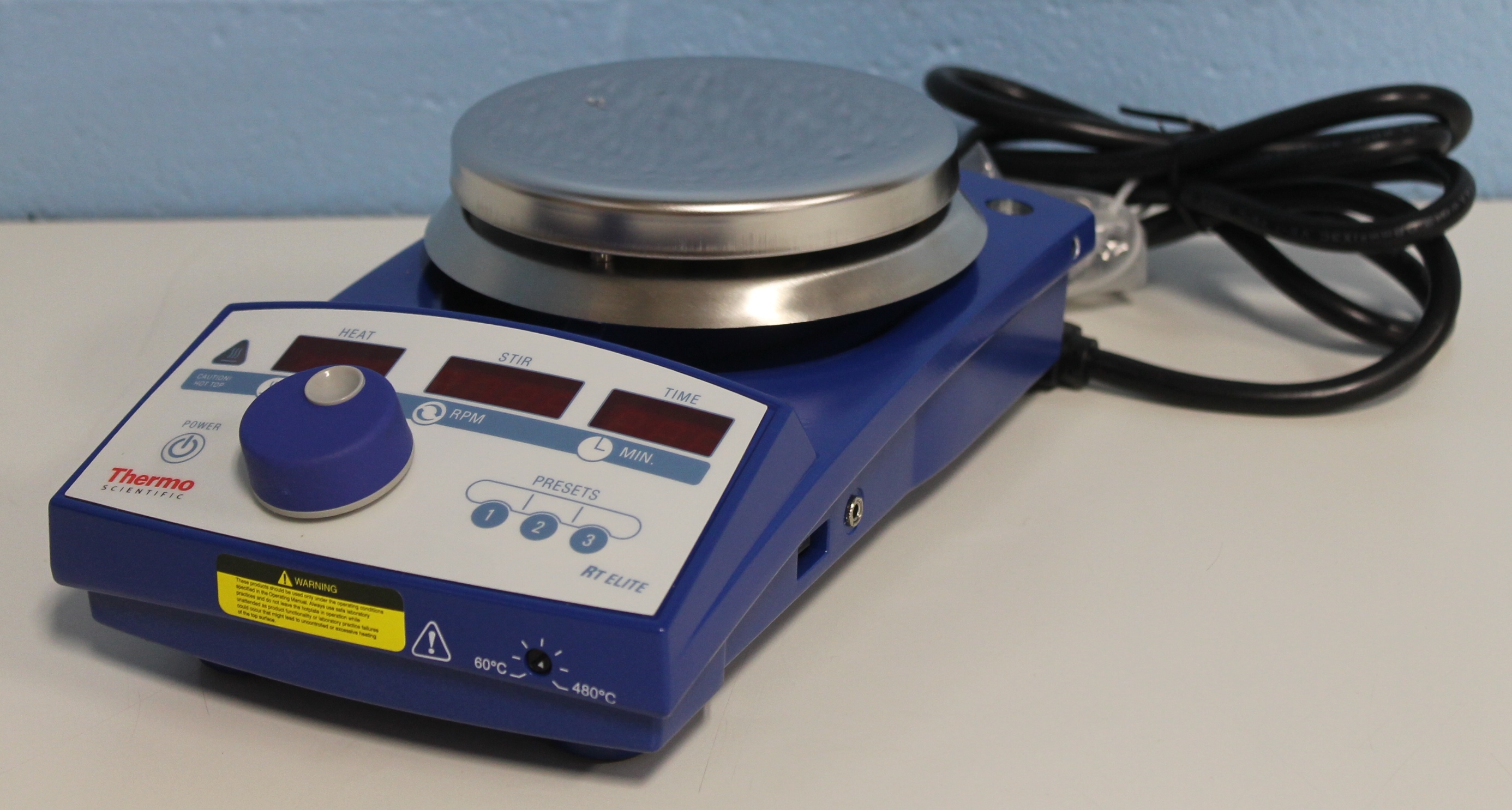 Thermo Scientific RT Elite Stirring Hotplate Stainless Steel CAT No. TF40000067