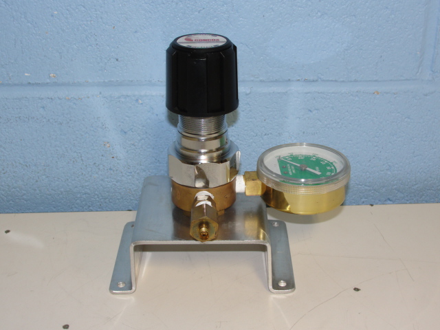 Concoa Regulator Single-Stage, Brass Barstock Body, and Four-Port ...