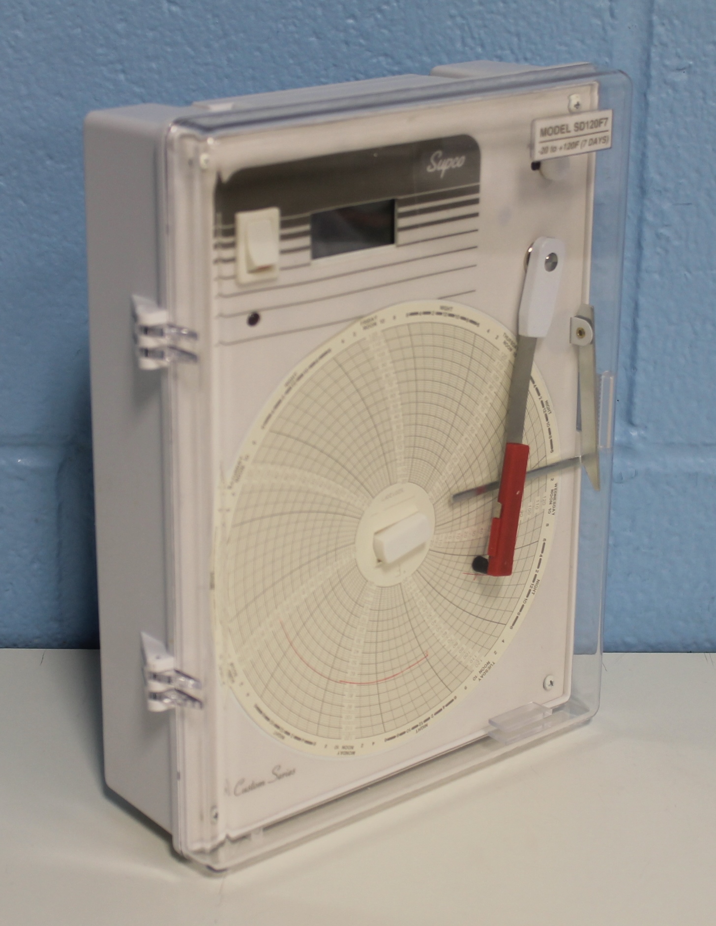 Supco SD120F7 Temperature Recorder W/ Digital Display