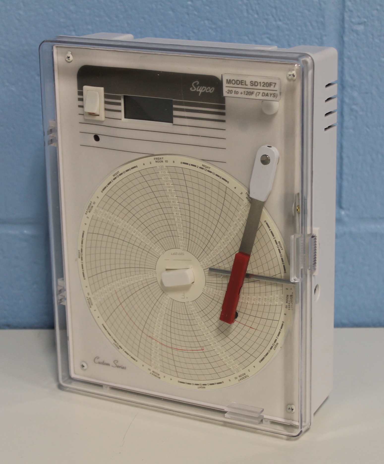 Supco SD120F7 Temperature Recorder W/ Digital Display