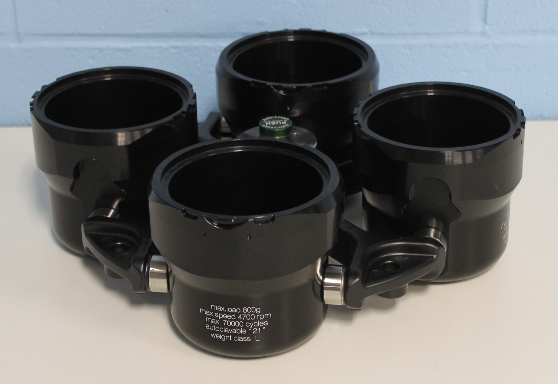 Thermo Scientific TX-750 4  750mL Swinging Bucket Rotor with buckets