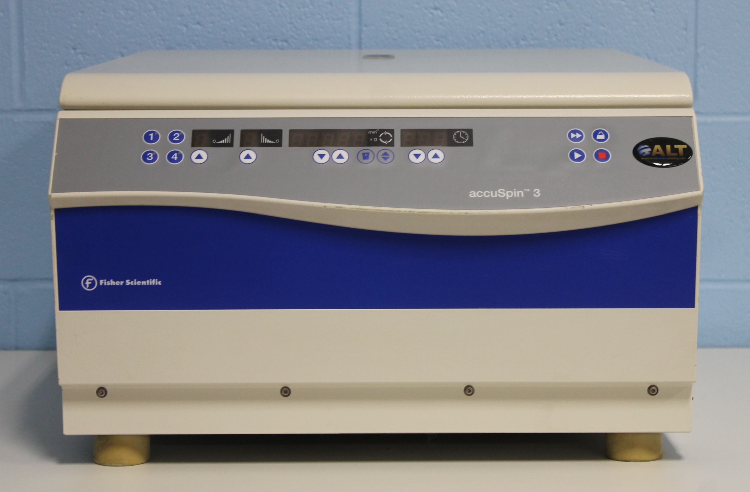 Fisher Scientific accuSpin 3 Benchtop Centrifuge CAT No. 75004391