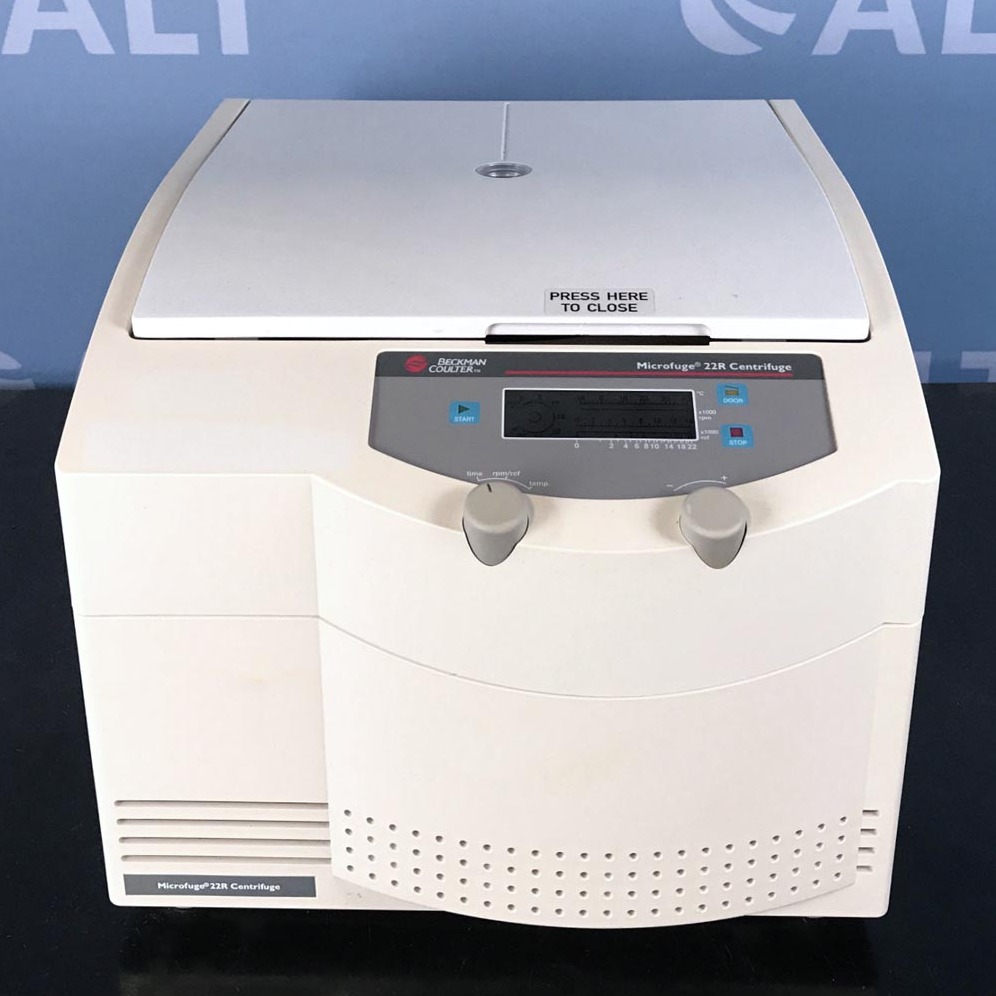 Used Lab Equipment - Beckman Coulter Microfuge 22R Refrigerated Benchtop Centrifuge with Beckman F241.5P Fixed Angle Rotor 9