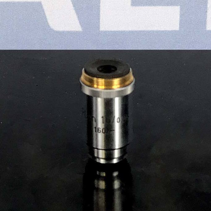 Used Lab Equipment - C.Reichert Wien Microscope Objective, Plan 10/0.25 160/- 11