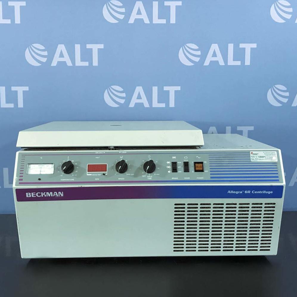 Used Lab Equipment - Beckman Coulter Allegra 6R Refrigerated Benchtop Centrifuge, 120V 1