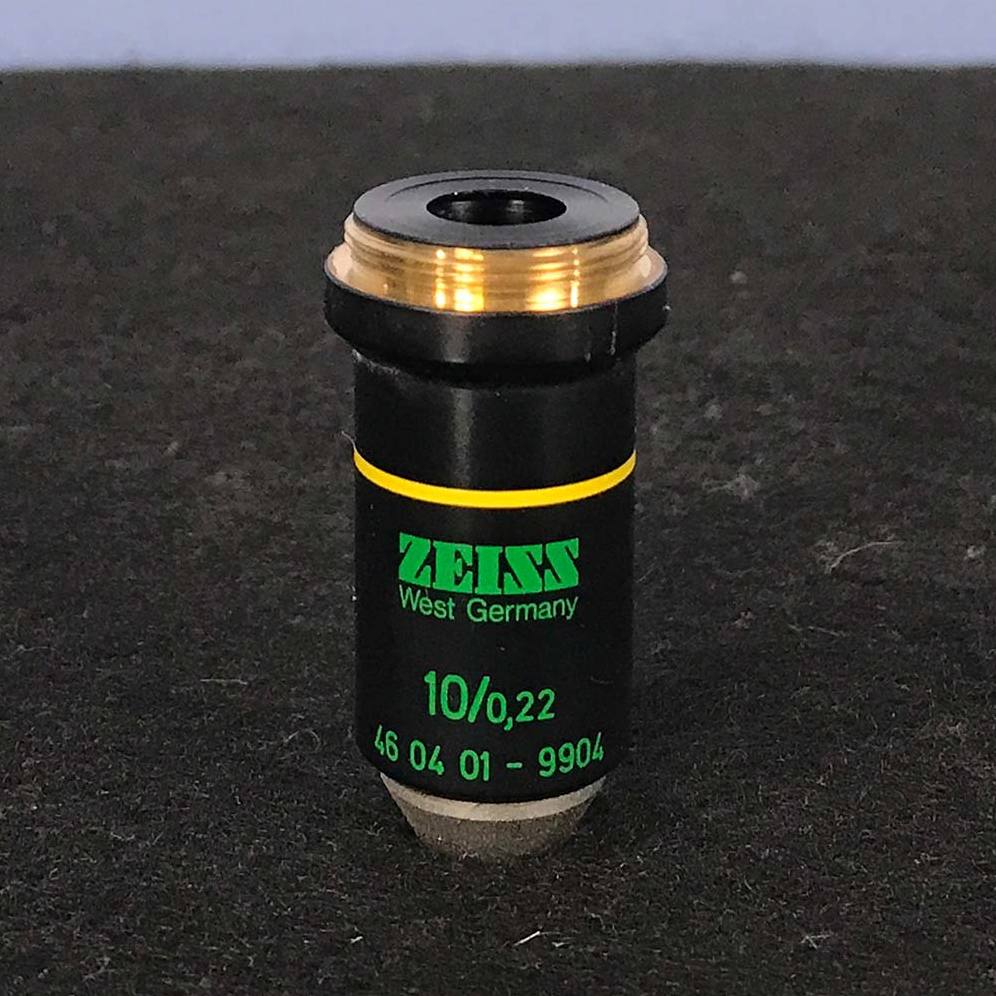 Used Lab Equipment - Carl Zeiss PH1 10/0.22 160/- Microscope Objective 19