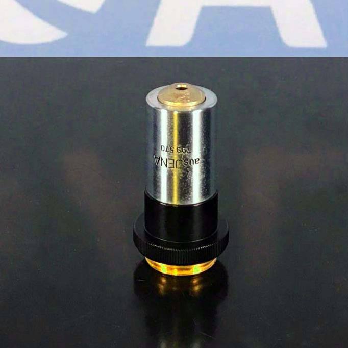 Used Lab Equipment - Aus Jena Microscope Objective, Planachromat 12.5x/0.25 0.17 9