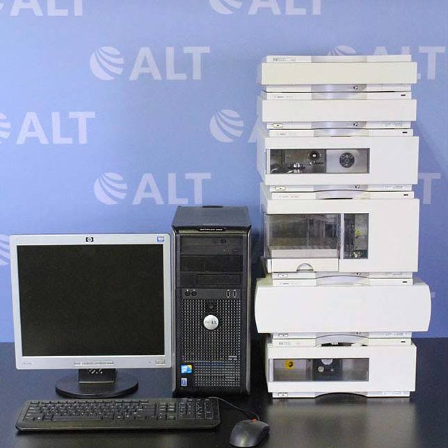 Used Lab Equipment - Agilent 1100 Series HPLC System with G1321A FLD and G1311A Quat Pump 13