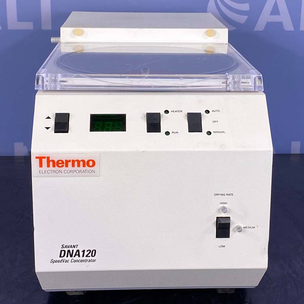 Used Lab Equipment - Thermo Scientific Savant DNA120 SpeedVac Concentrator Model DNA120-115 7