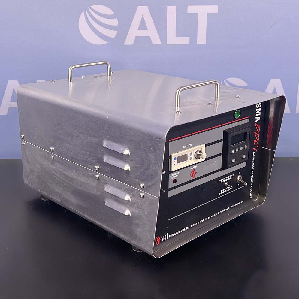 Used Lab Equipment - Veltek Associates, Inc. SMA DDC1 Digital Display Air Sampler Control Center 3