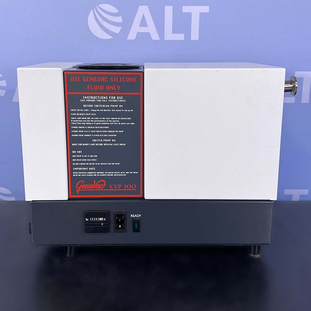 Used Lab Equipment - GeneVac CVP 100-CP MK4 Vapour Vacuum Pump 5