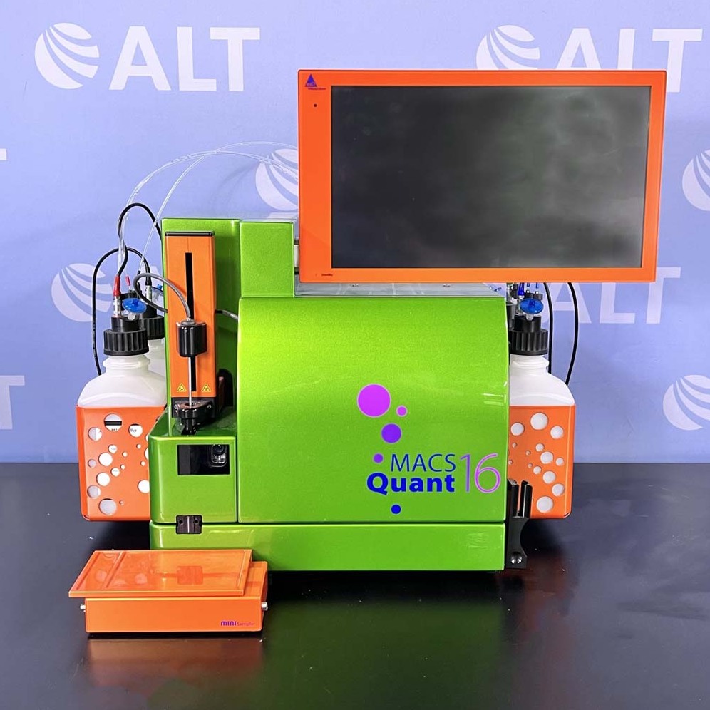 Used Lab Equipment - Miltenyi Biotec MACSQuant 16 Flow Cytometer 19
