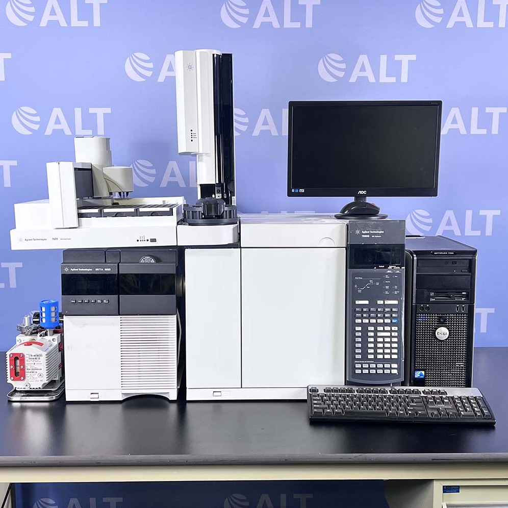 Used Lab Equipment - Agilent 7890B (G3440B) GC System With 5977E (G7035A) MSD, 7693 (G4514A) Autosampler, (G4513A) Injector 7