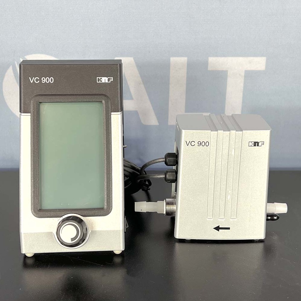 Used Lab Equipment - KNF Neuberger VC900 Vacuum Controller With Control Unit 9