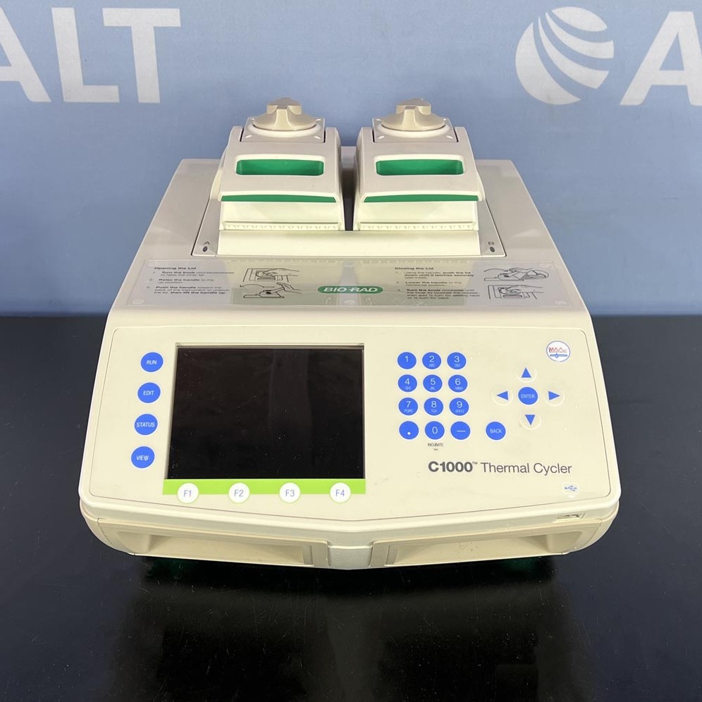 Used Lab Equipment - Bio-Rad C1000 Thermal Cycler With Dual 48 Well Heads 5