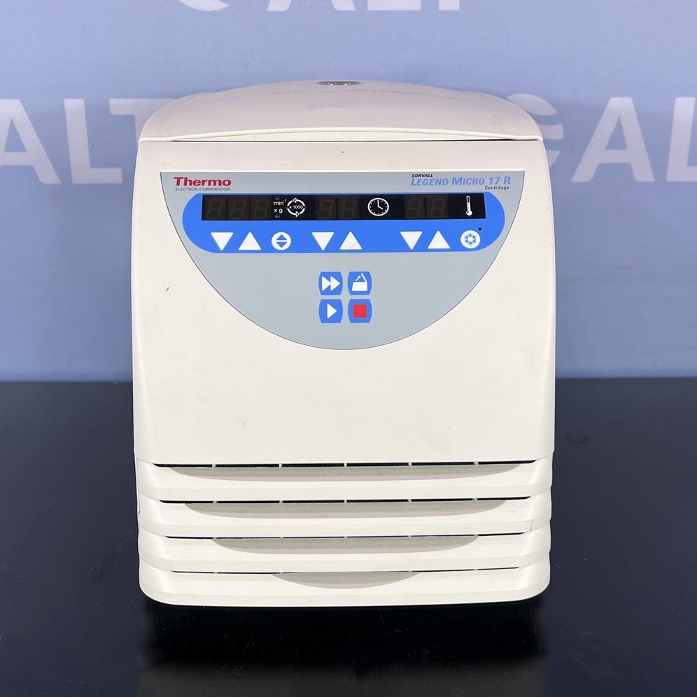 Used Lab Equipment - Thermo Scientific Sorvall Legend Micro 17R Benchtop Refrigerated Centrifuge 2 Used Lab Equipment - Thermo Scientific Sorvall Legend Micro 17R Benchtop Refrigerated Centrifuge 1