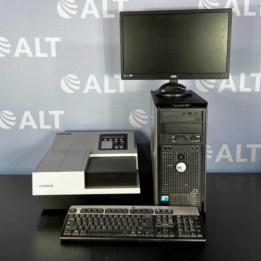 Used Lab Equipment - Lonza ELx808 Incubating Absorbance Microplate Reader, Model ELx808LBS (96-Well) 17