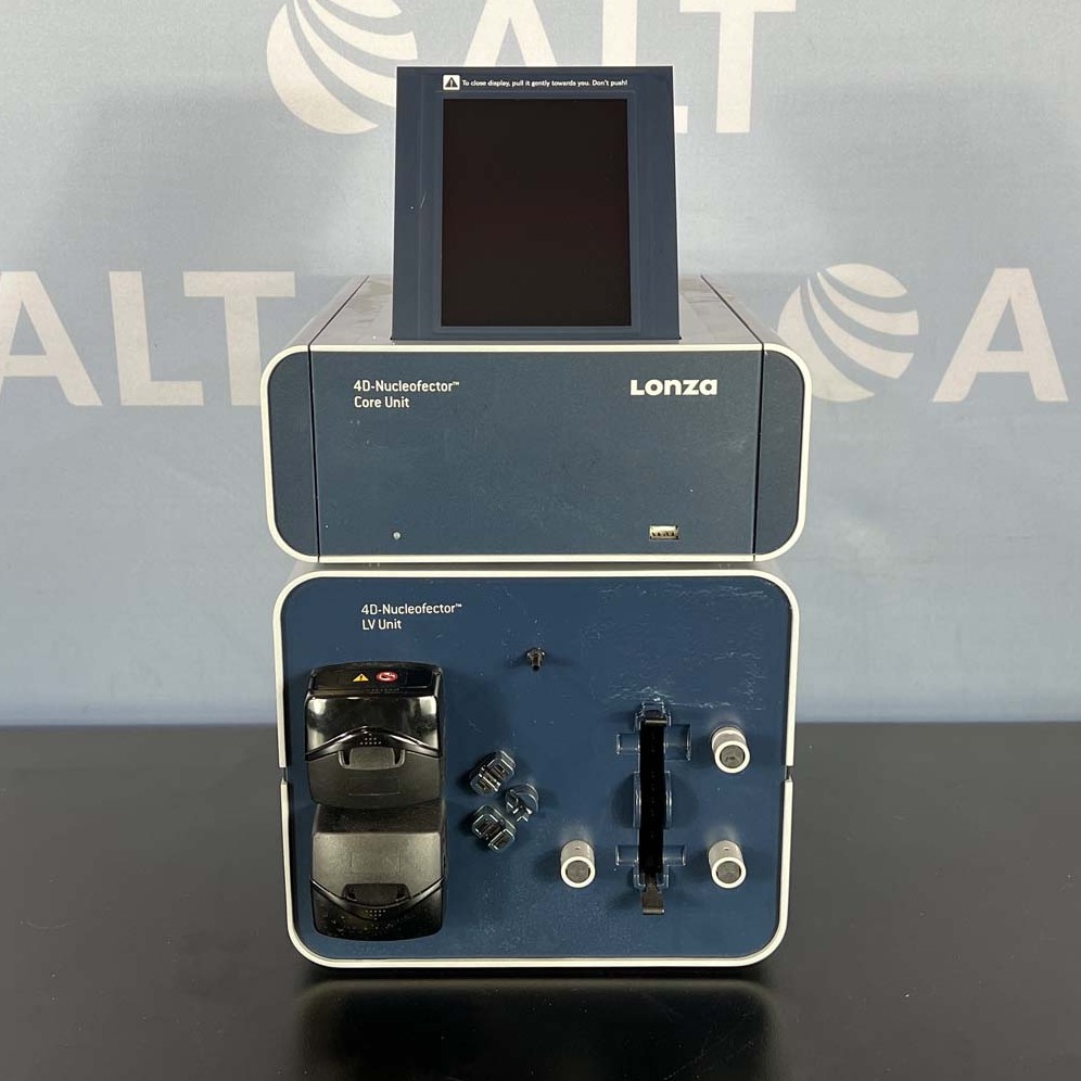 Used Lab Equipment - Lonza 4D-Nucleofector Core Unit With LV Unit For Large Scale Transfection 5