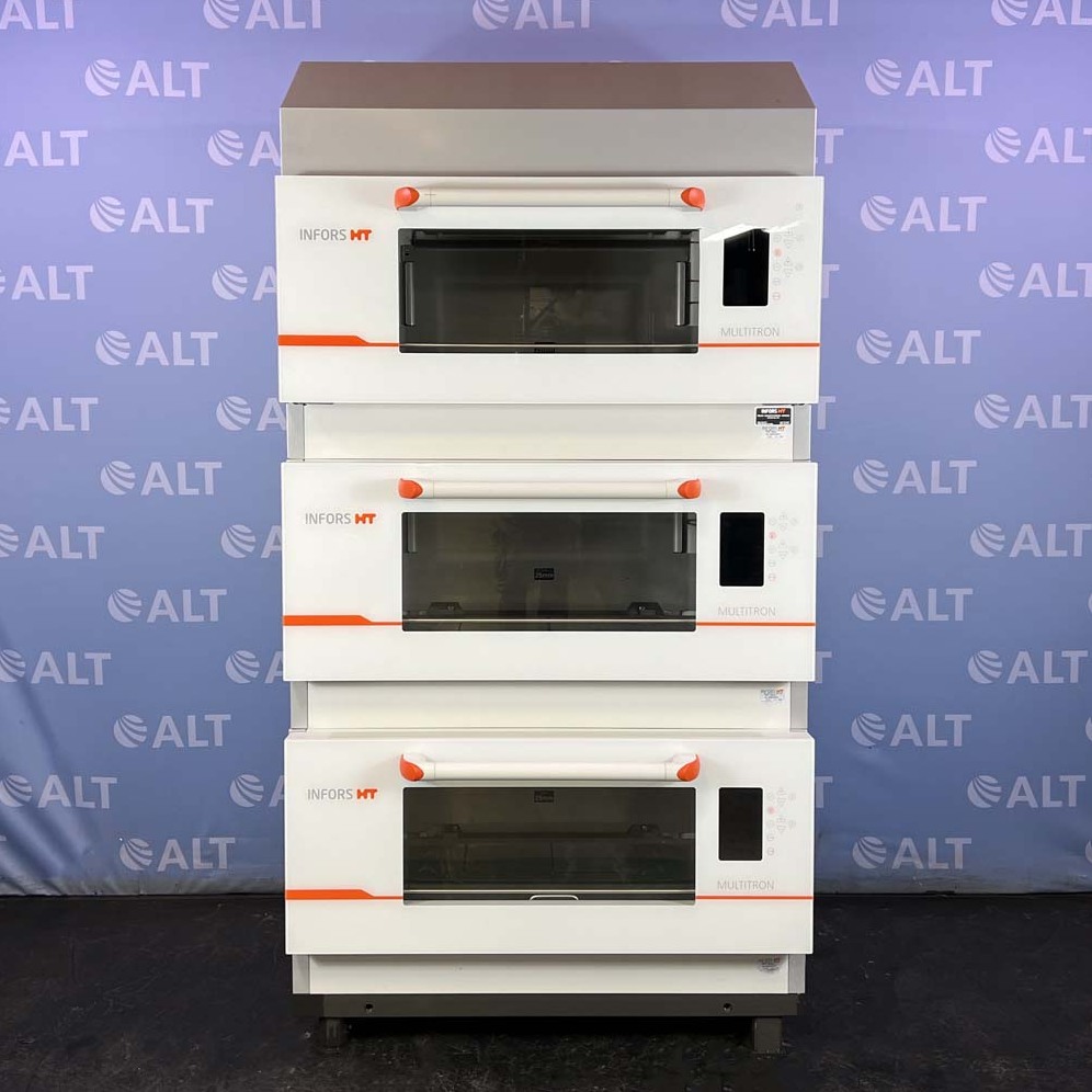 Used Lab Equipment - Infors HT Multitron Large-Capacity Incubator Shaker, Three-Stacked Unit, Type I80102.1, With Cooling Unit 13