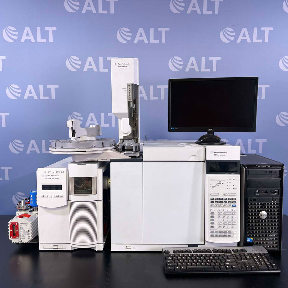 Used Lab Equipment - Agilent 7890A Gas Chromatograph With 5975B Inert XL Mass Selective Detector 15