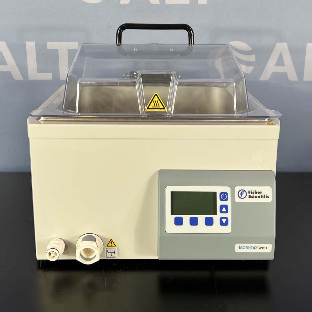 Used Lab Equipment - Fisher Scientific GPD 10 Isotemp General Purpose Deluxe Water Bath, Cat. No. FSGPD10 5