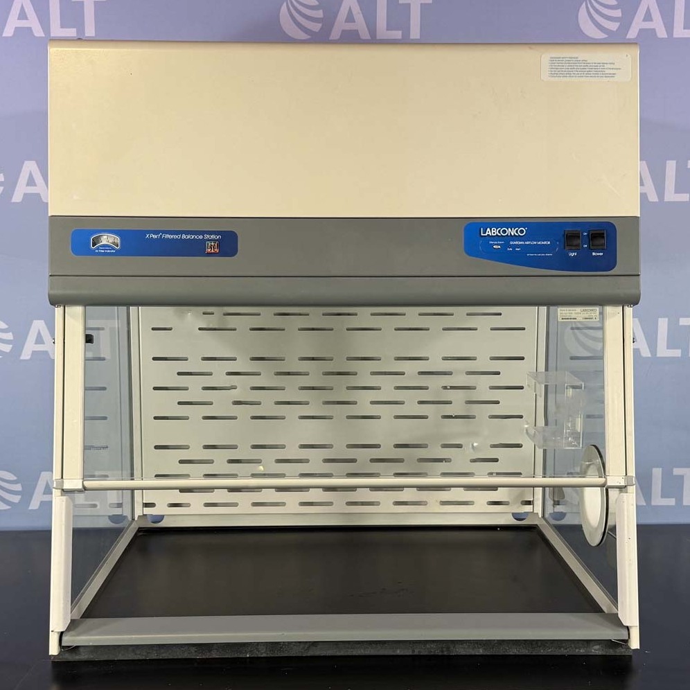 Used Lab Equipment - Labconco 3' XPert Filtered Balance Station With Guardian Airflow Monitor, Cat. No. 39403019162A 11