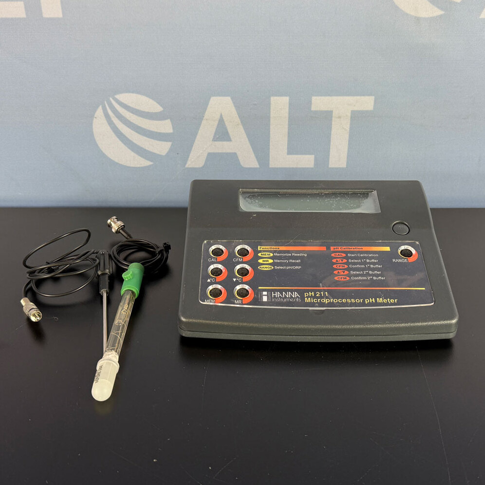 Used Lab Equipment - Hanna Instruments pH 211 Microprocessor pH Meter 5