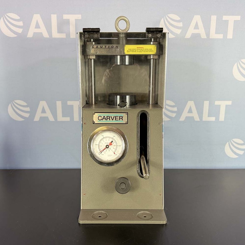 Used Lab Equipment - Carver Manual Benchtop Pellet Press, Model 4350.L 3