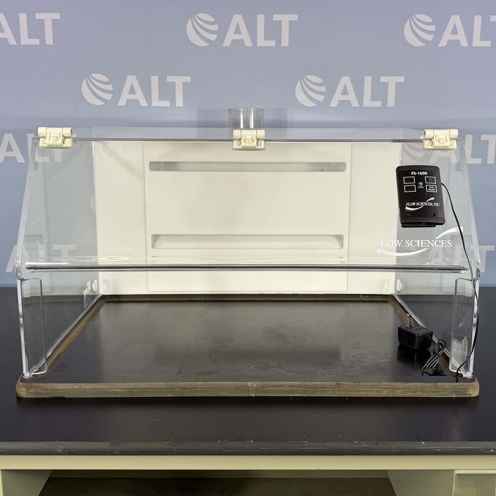 Used Lab Equipment - Flow Sciences FS-1600 3' VBSE Balance Enclosure, Model FS-2015-BKFVA 11