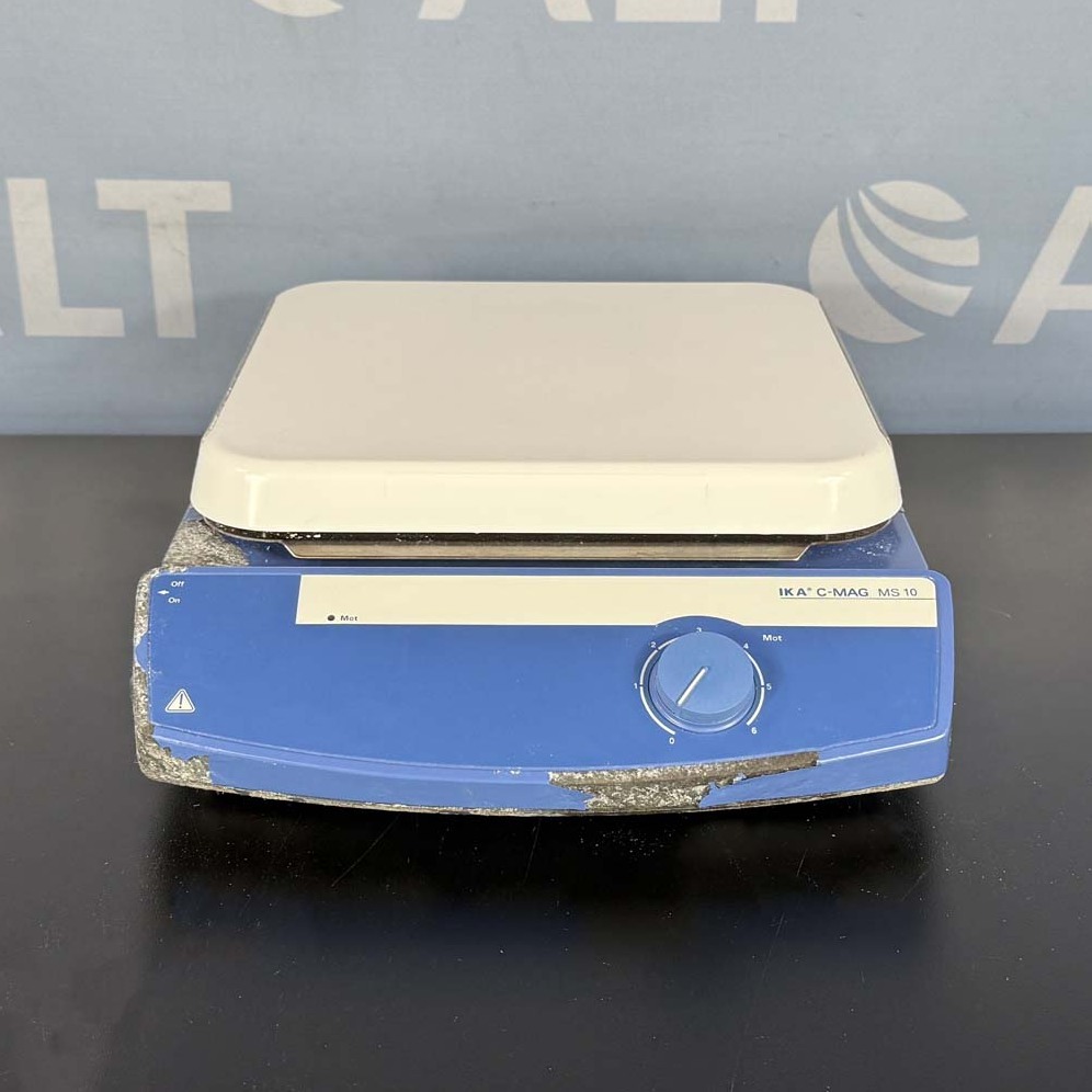 Used Lab Equipment - IKA 10" Ceramic Top Magnetic Stirrer, Model C-MAG MS 10 S001 1