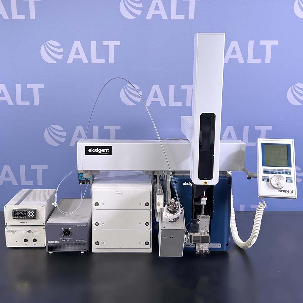 Used Lab Equipment - Eksigent CTC Autosampler With MicroLC 200 Binary Gradient Pump, Injection Valve & Power Supply 11