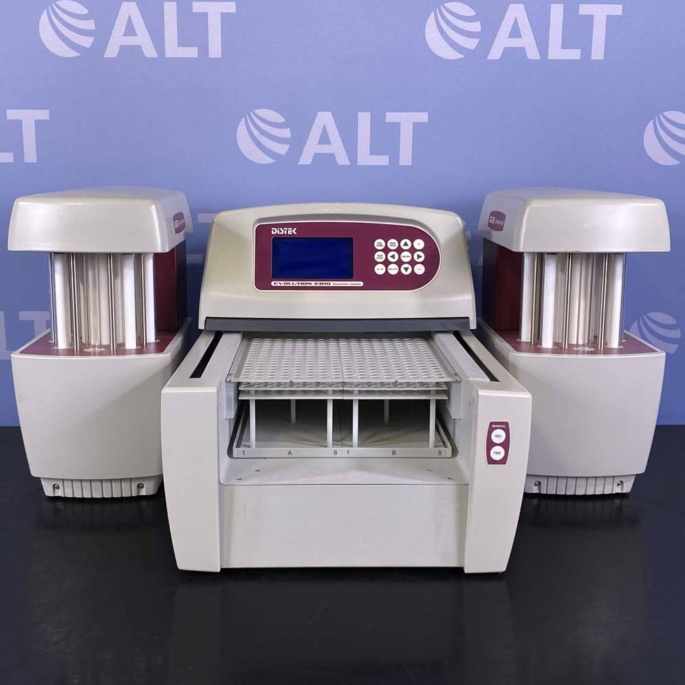 Used Lab Equipment - Distek Evolution 4300 Programmable Syringe Pump Dissolution Sampler With Syringe Pumps 5