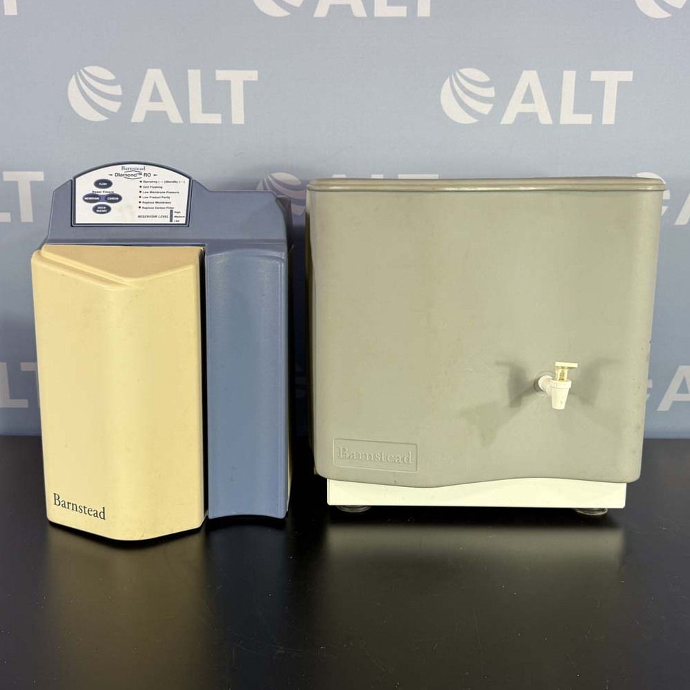 Used Lab Equipment - Barnstead International Diamond RO Reverse Osmosis System, Model D12651, With 30 L Reservoir, Model D12681 1
