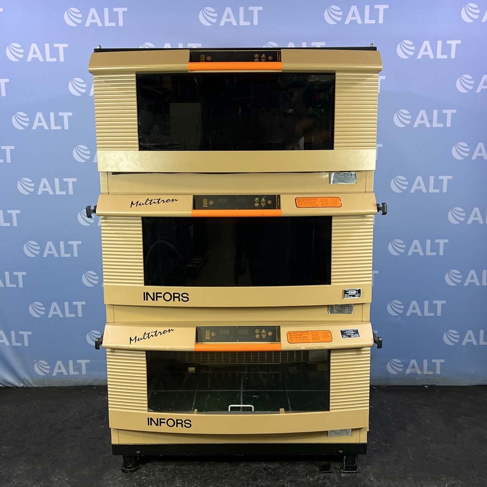 Used Lab Equipment - Infors HT Multitron Pro Incubated Oribtal Shaker, Model AJ125, Type I10002 (Triple Stack) 3
