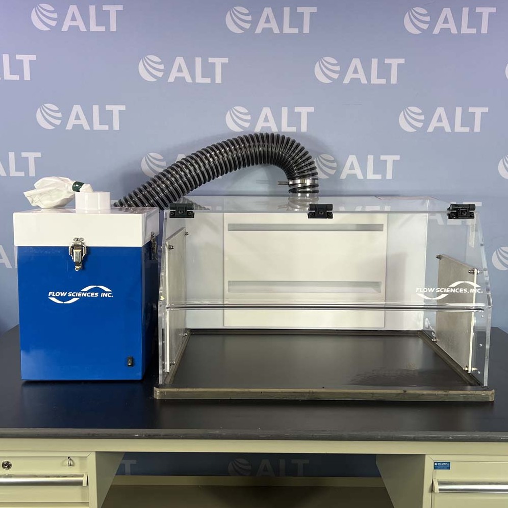 Flow Sciences 3' Vented Safety Enclosure, Model FS2015BKDVA, With