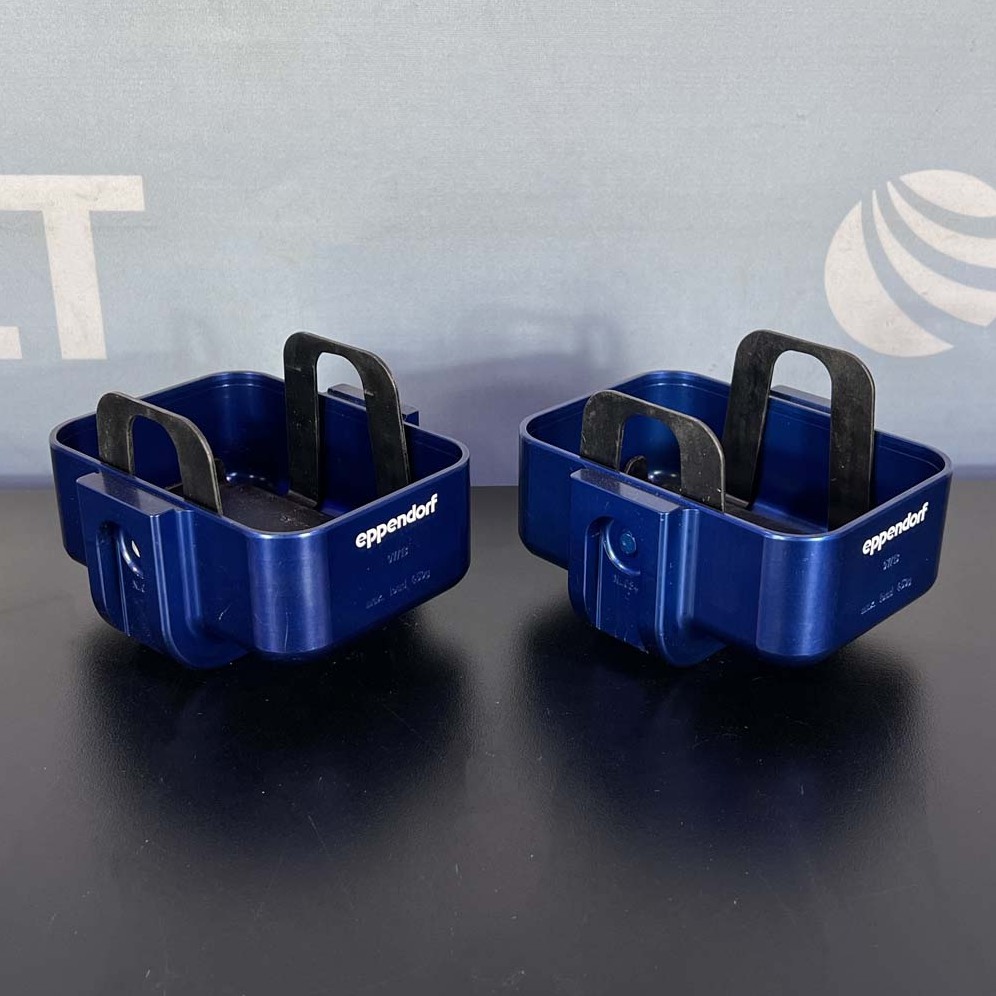 Used Lab Equipment - Eppendorf S-4-104 Rotor Buckets For Deepwell Plates, Pair 7