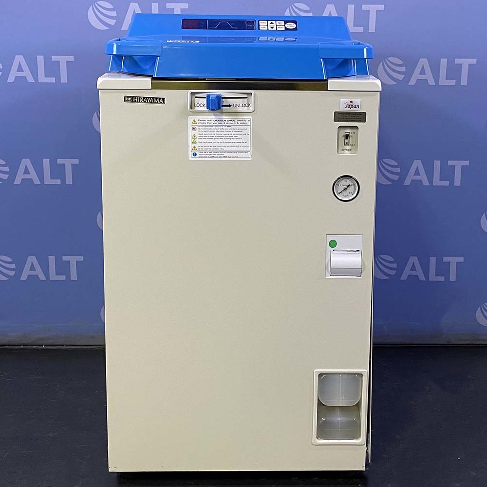 Used Lab Equipment - Hirayama Manufacturing Corporation 110 Liter Upright Autoclave, Model HV-110 1