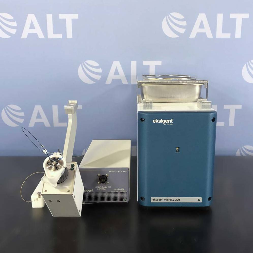 Used Lab Equipment - Eksigent Ekspert MicroLC 200 Binary Gradient Pumping System With Injection Valve and Power Supply 13