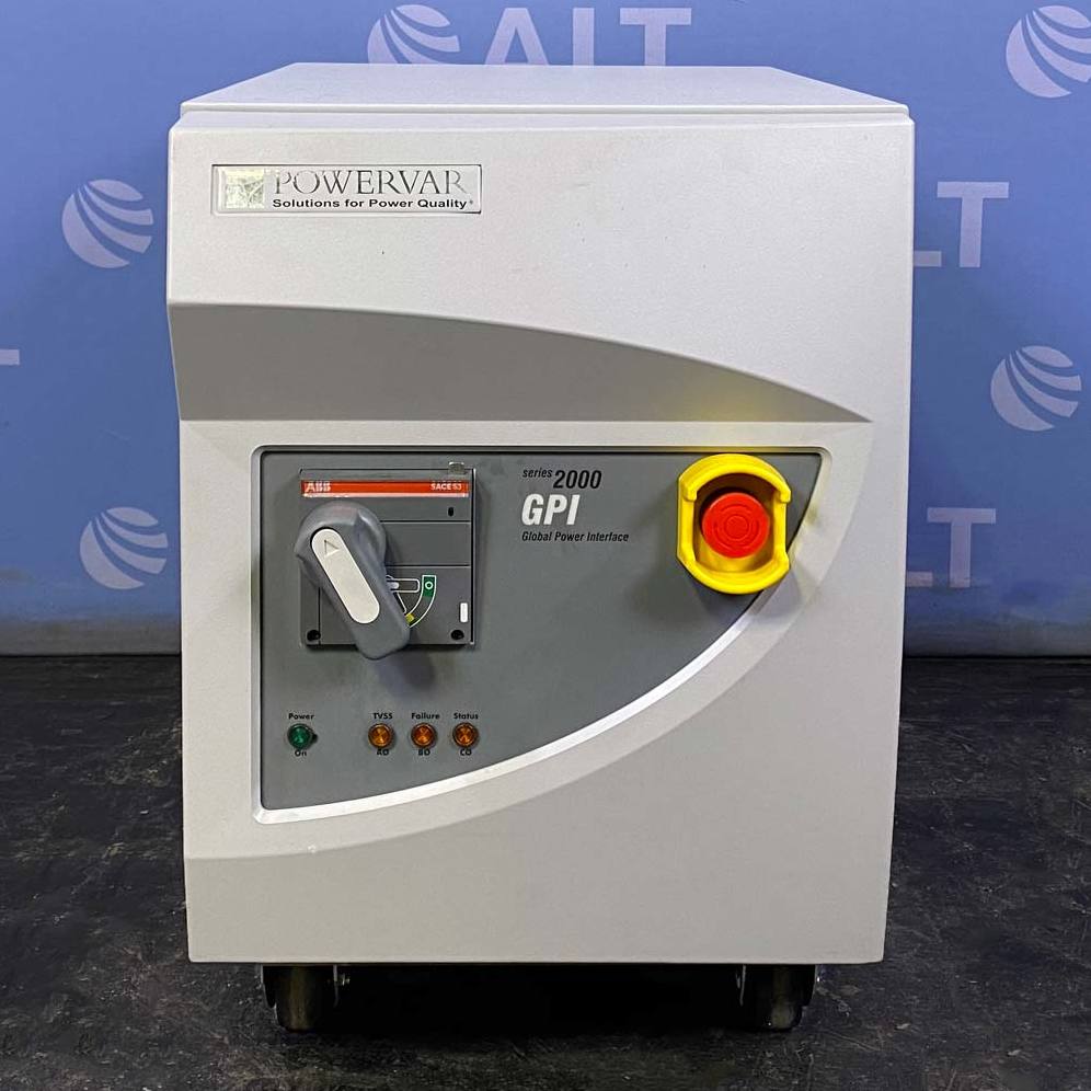 Used Lab Equipment - Powervar GPI Series 2000 Three-Phase Global Power Interface Conditioner Model ABC15.0-20D40Y 3