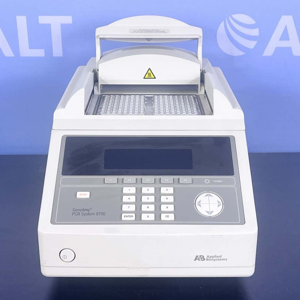 Used Lab Equipment - Applied Biosystems GeneAmp PCR System 9700 with Dual 96-Well Aluminum Sample Block Module 13