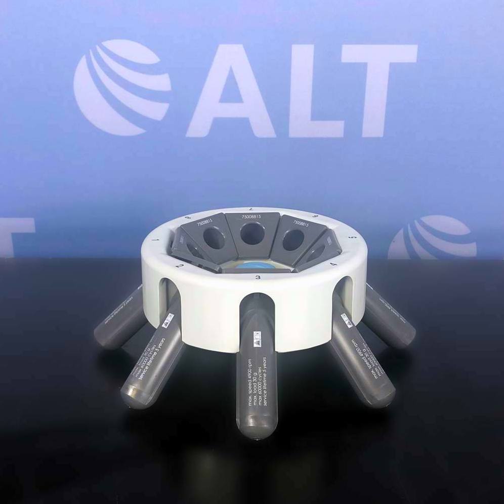 Used Lab Equipment - Thermo Scientific DualSpin Rotor With Set of 8 Fixed Angle Buckets 13